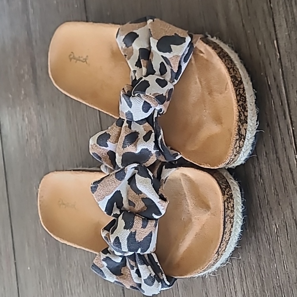 Cheetah Sandals